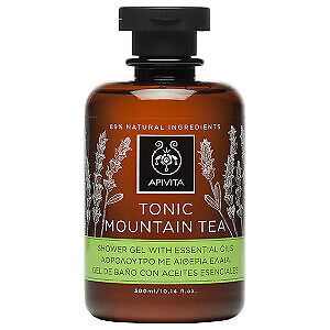 Apivita Tonic Mountain Creamy Shower Gel with Essential Oils 300ml