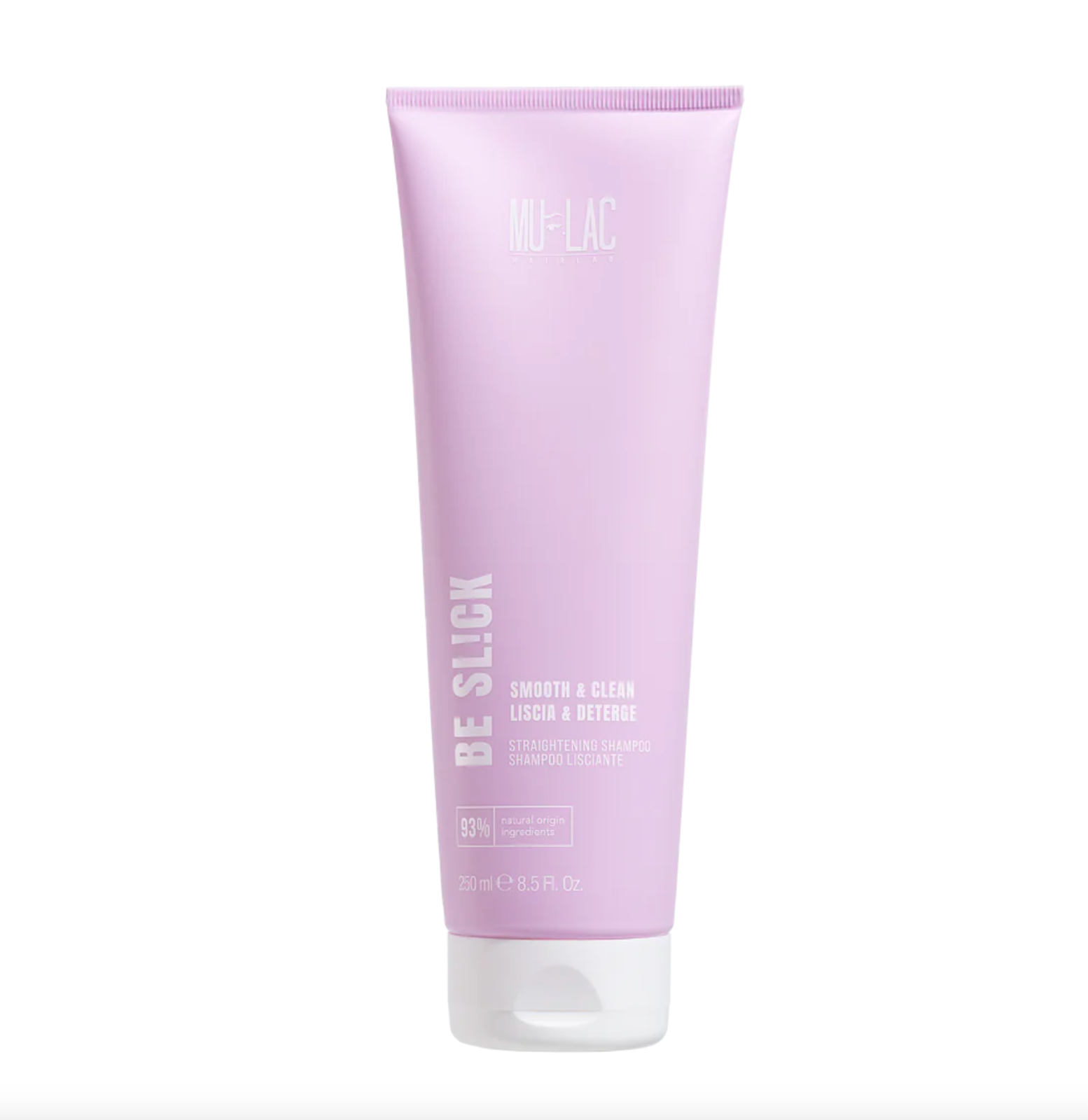 Mulac Cosmetics Be Sl!Ck Shampoo Lisciante Smooth&Clean Vegan 250 ml