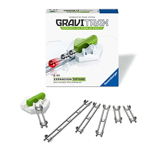 Ravensburger 26062 Gravitrax Tubo Altalena, Accessorio, 8+ Anni, Gioco Logico-Creativo, Gioco Stem