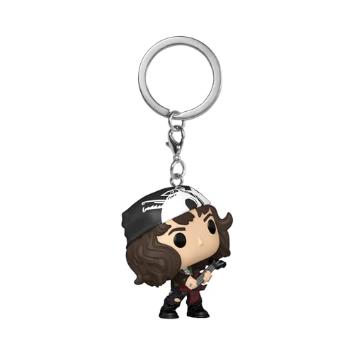 Funko Pop! Keychain: Stranger Things - Eddie- Mini Figura In Vinile Da Collezione Novità Portachiavi - Riempitivi Per Calze - Idea Regalo - Merchandis