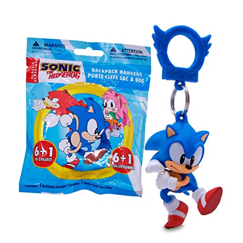 Just Toys Llc Sonic The Hedgehog - Appendini Per Zaino - Serie 4