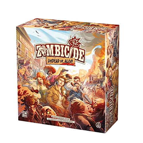 Asmodee - Zombicide: Undead Or Alive - Gioco Da Tavolo Collaborativo, 1-6 Giocatori, 14+ Anni, Edizione In Italiano
