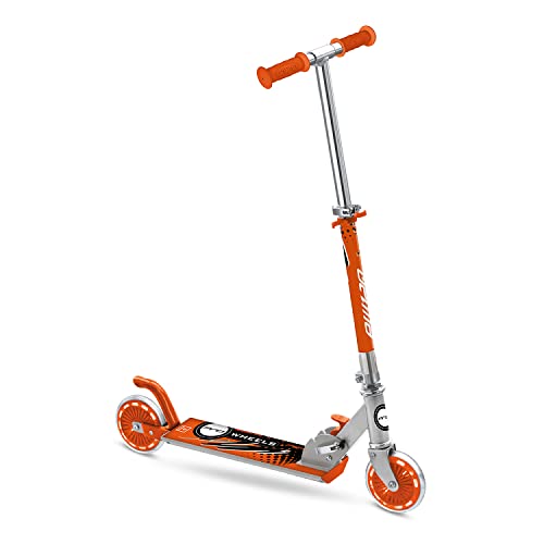 Mondo Toys - Monopattino In Alluminio Per Bambino Bambina Mondo Pw 120 - Manubrio Regolabile - 2 Ruote - 28009