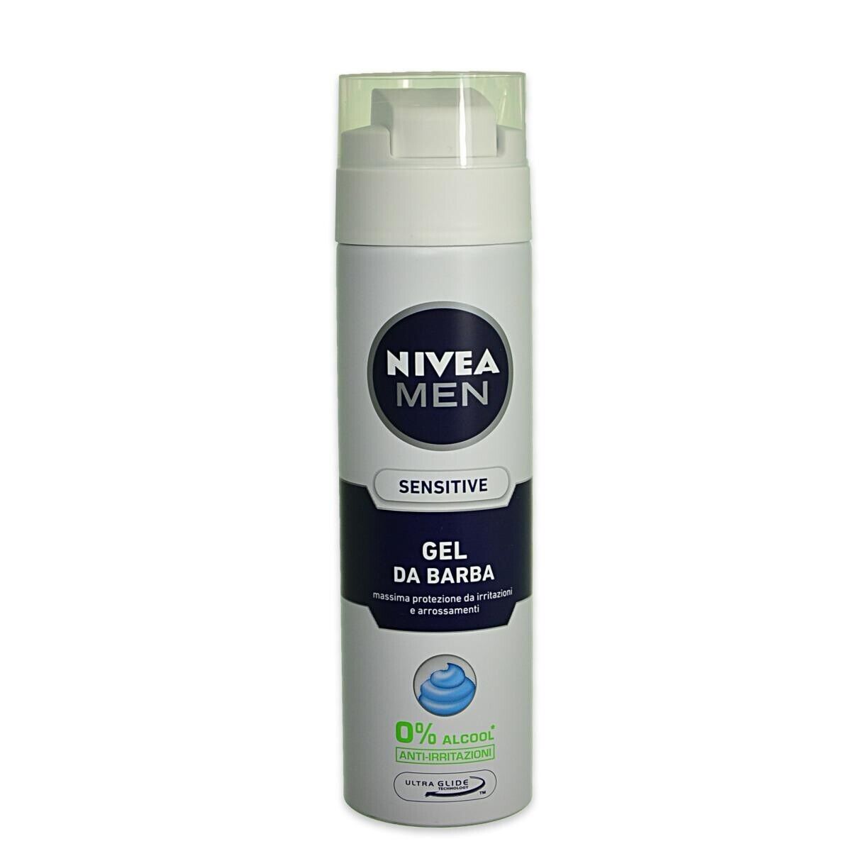 NIVEA MEN GEL BARBA SENSITIVE ANTI-IRRITAZIONI 0 ALCOOL 200ML