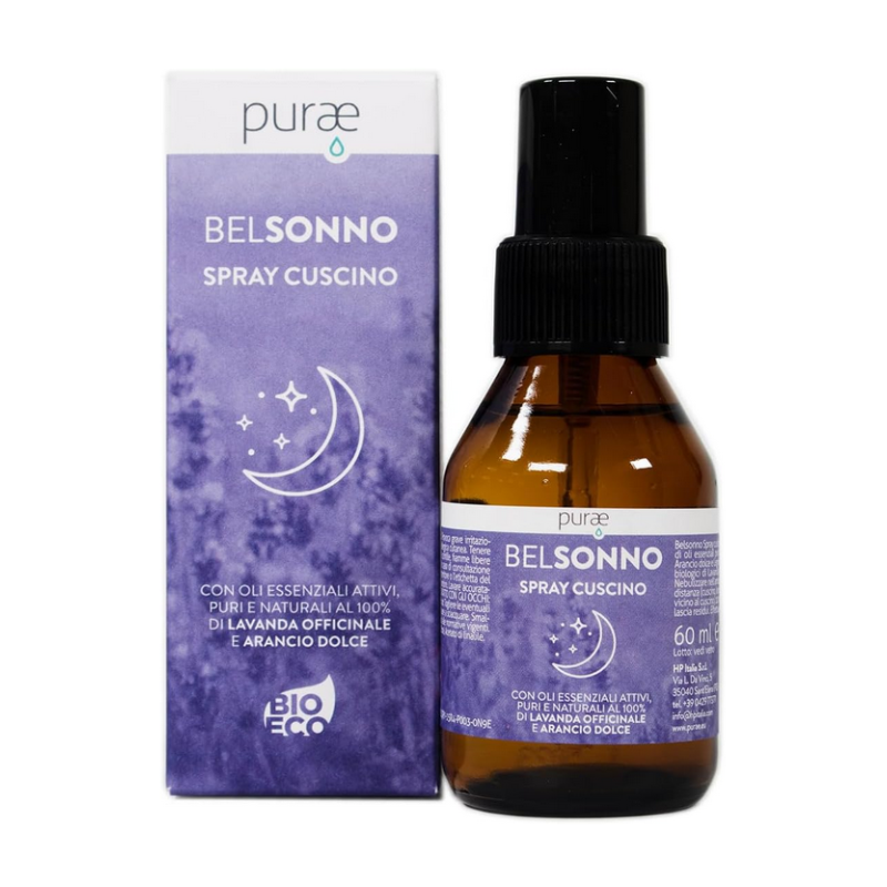 Purae Belsonno Spray Cuscino Nuova Formula 60 ml