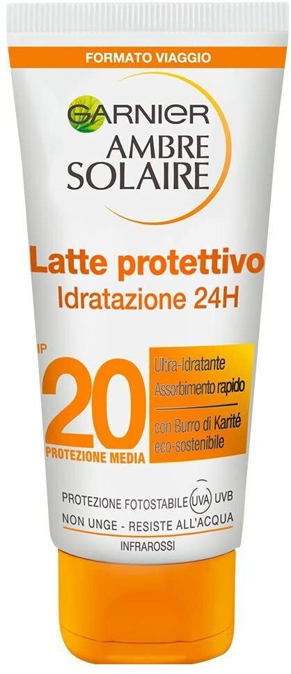 AMBRE SOLAIRE Mini Latte Protettivo Fp 20 50 Ml