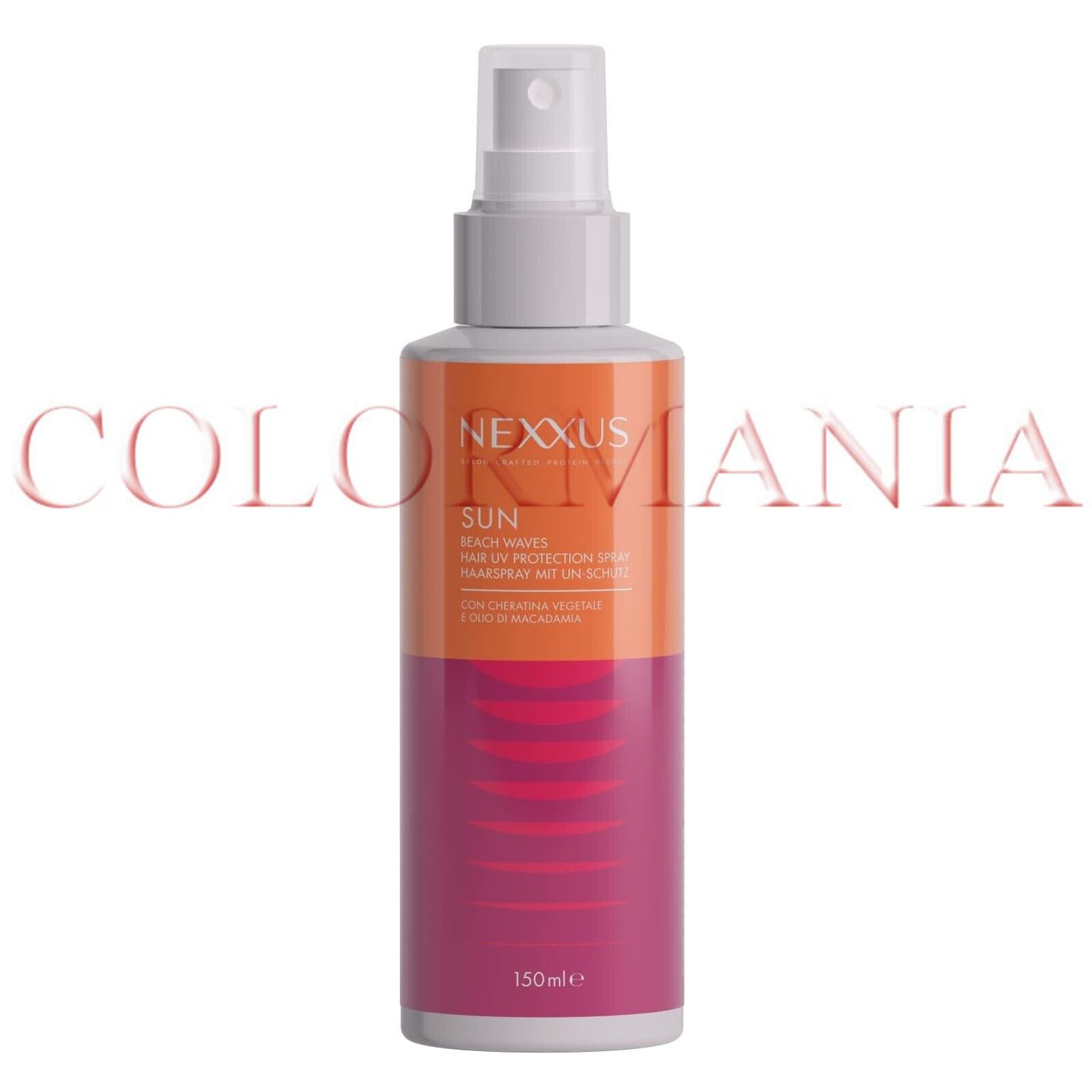 NEXXUS SUN BEACH WAWES HAIR UV PROTECTION SPRAY CON CHERATINA E MACADAMIA 150 ML