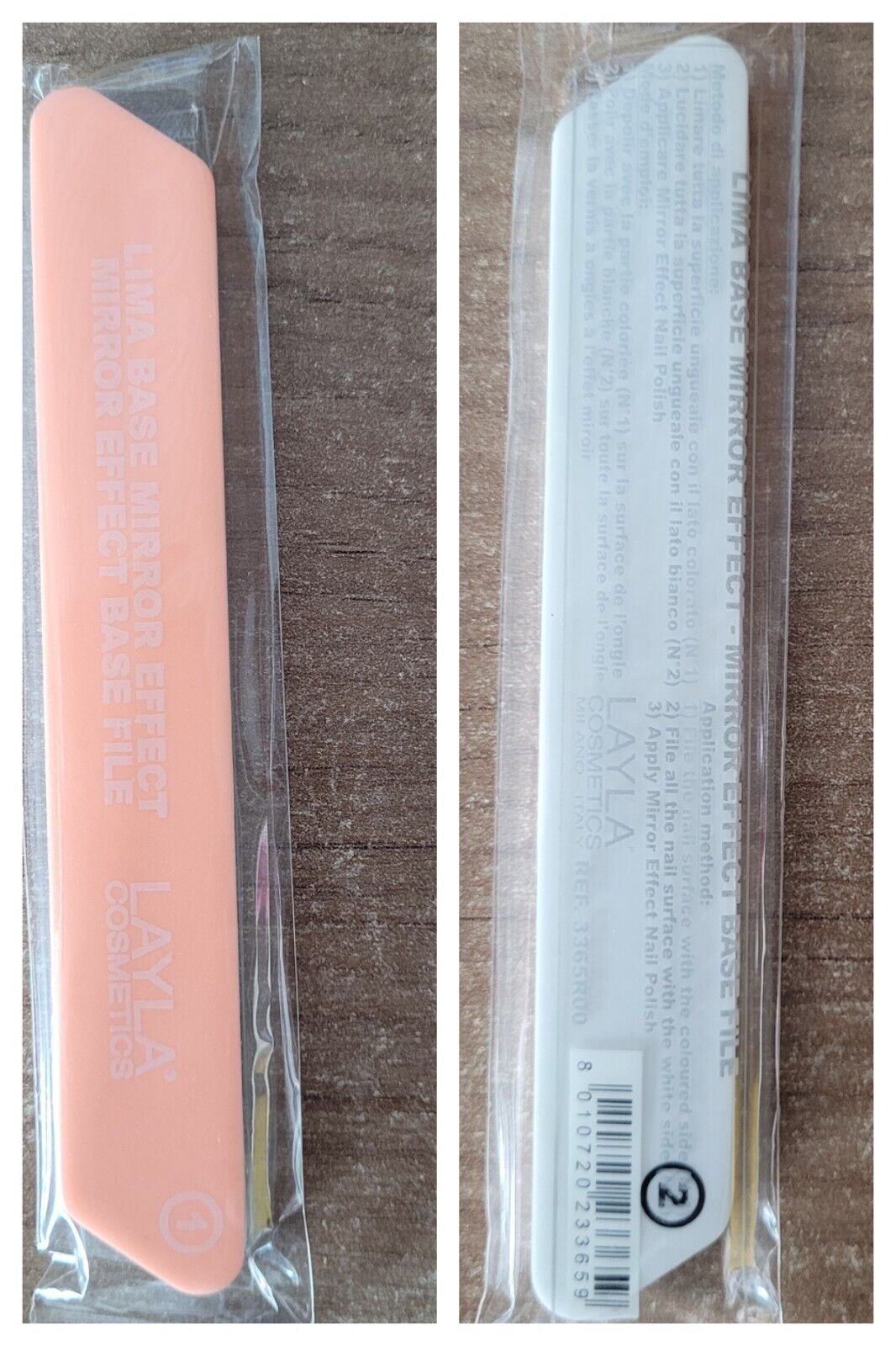 LAYLA COSMETICS LIMA BASE MIRROR EFFECT BASE FILE 2STEP NAIL ART UNGHIE MANICURE