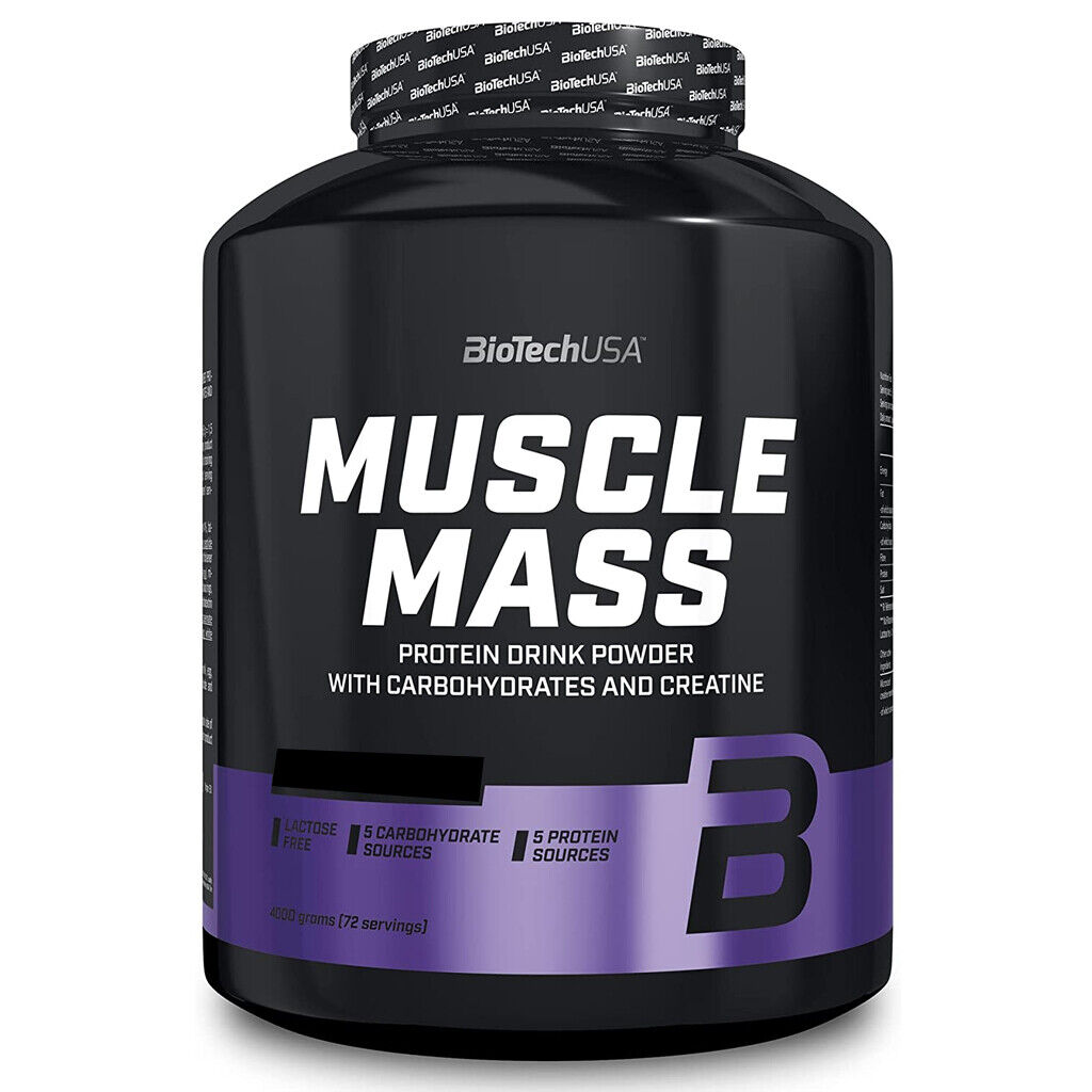 BIOTECH USA MUSCLE MASS 4 KG Cioccolato