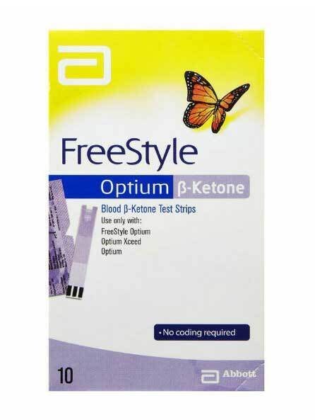 Freestyle Optium Ketone Abbott 10 Strisce