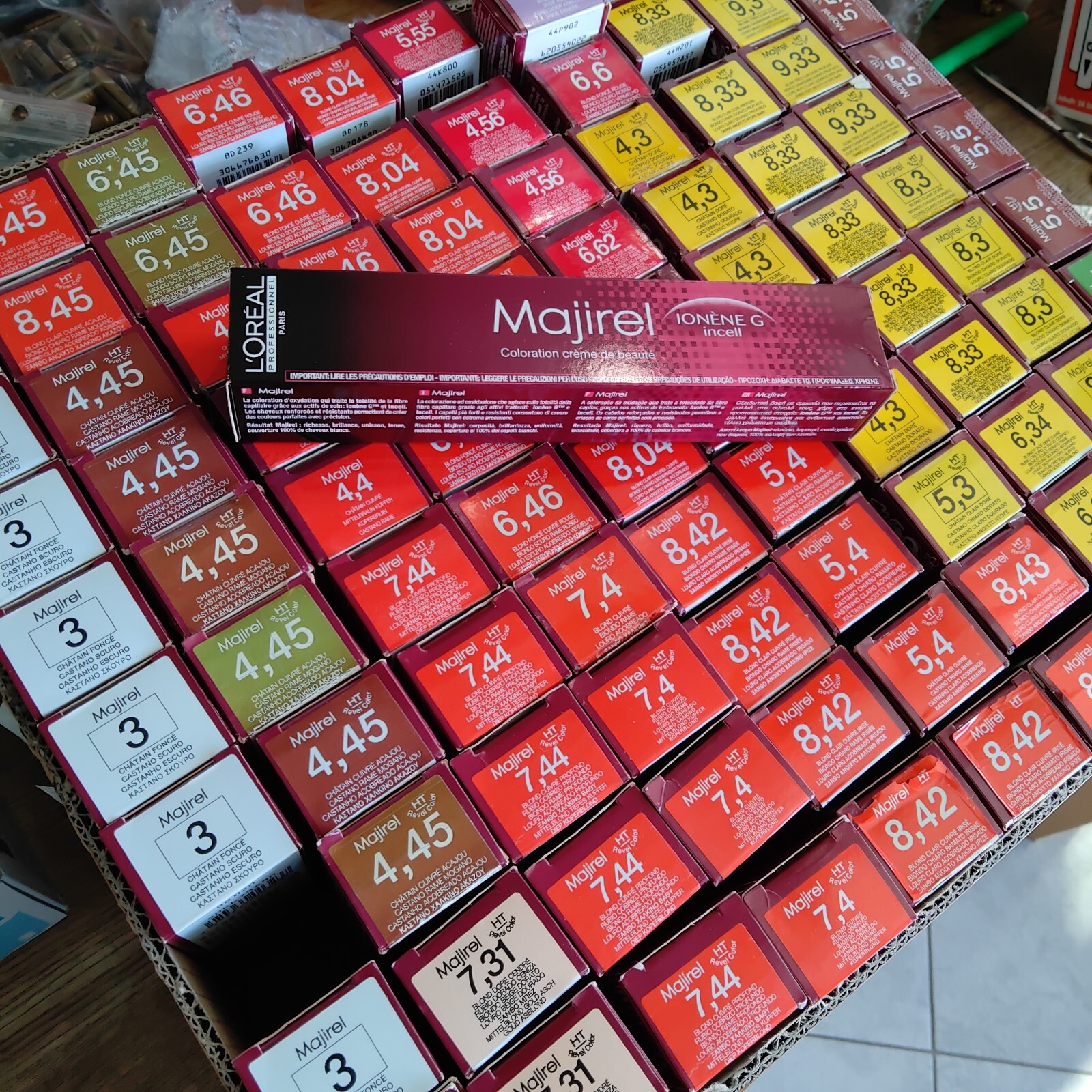 1 PZ Majirel L'Oreal Colore 8,33 biondo chiaro dorato profondo 50 ml