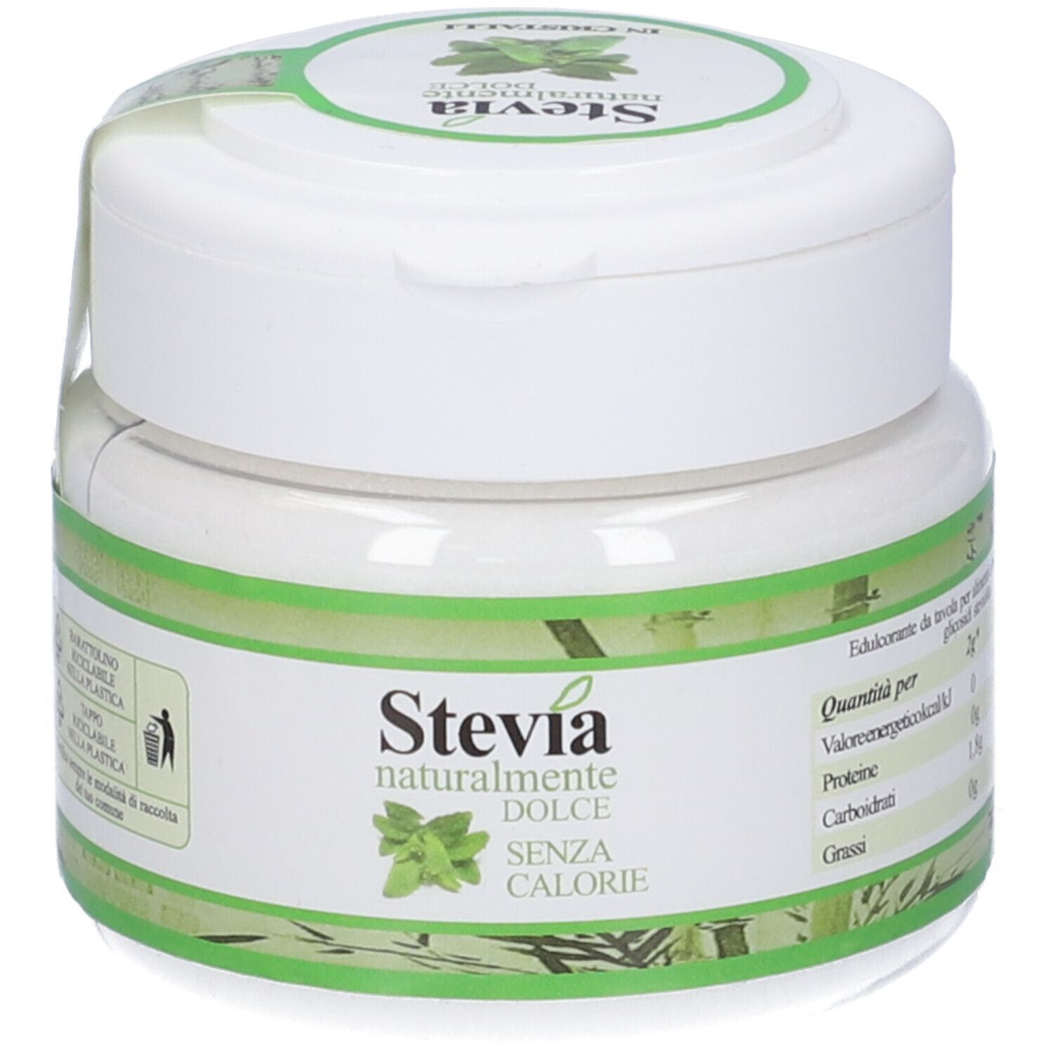 Stevia Edulcorante Tavola Cristalli 150 G