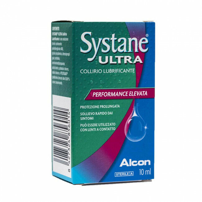 SYSTANE ULTRA COLLIRIO LUBRIFICANTE - PROTEZIONE PROLUNGATA - 10 ml - ALCON
