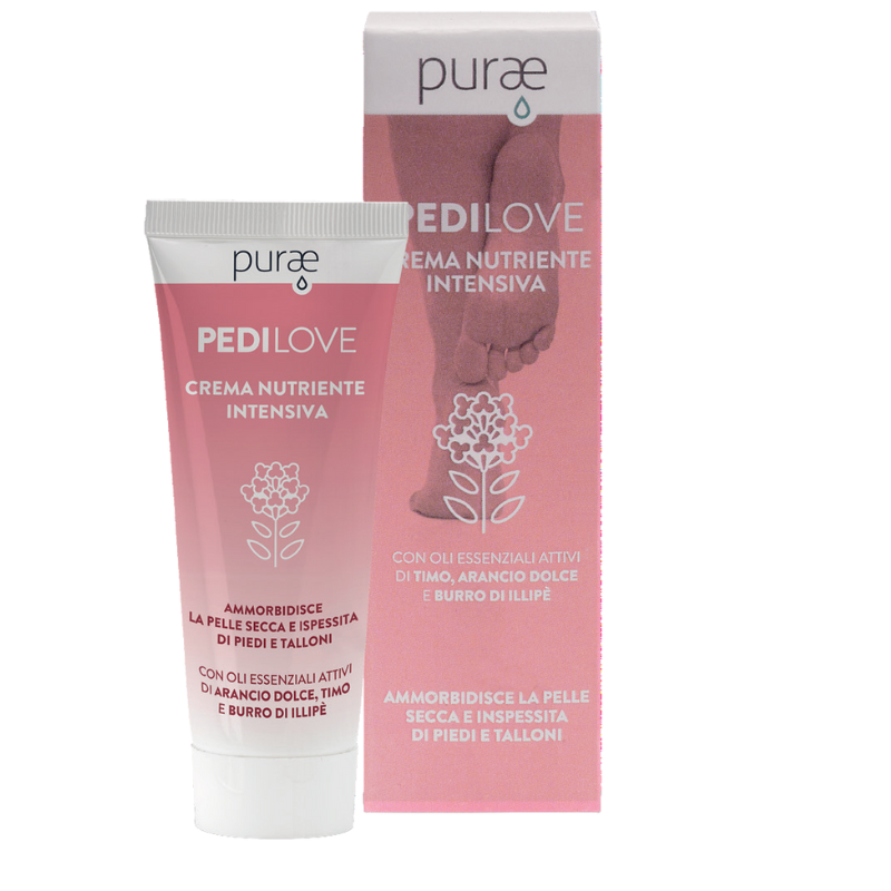 Purae PediLove Crema Nutriente Intensiva Pelle Talloni Secchi 75ml