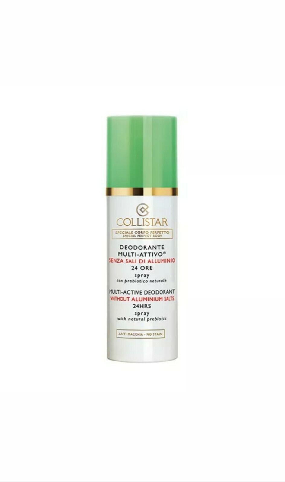 COLLISTAR DEODORANTE SPRAY MULTI-ATTIVO® 24 ORE SENZA SALI D'ALLUMINIO