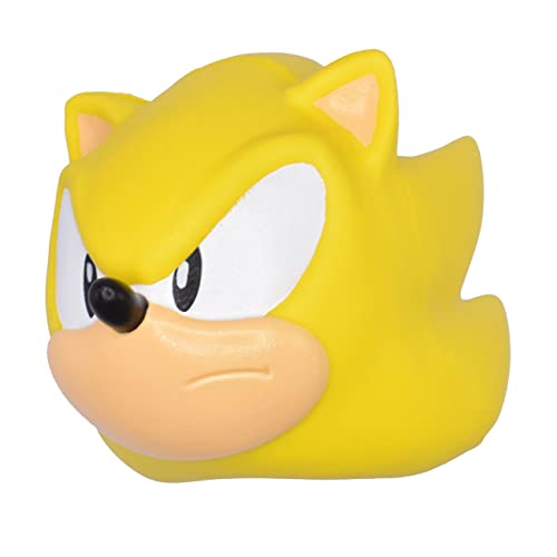 Just Toys Llc Sonic The Hedgehog Mega Squishme - Super Sonic
