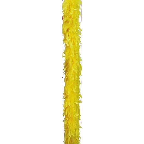 Abiti E Maschere Boa Giallo Cm180
