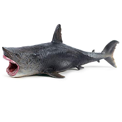 Modello Megalodon,Sea Life Megalodon Modello,Giocattolo Animale In Miniatura Di Simulazione,Applicare Al Regalo Di Raccolta Decorativa Del Giocattolo