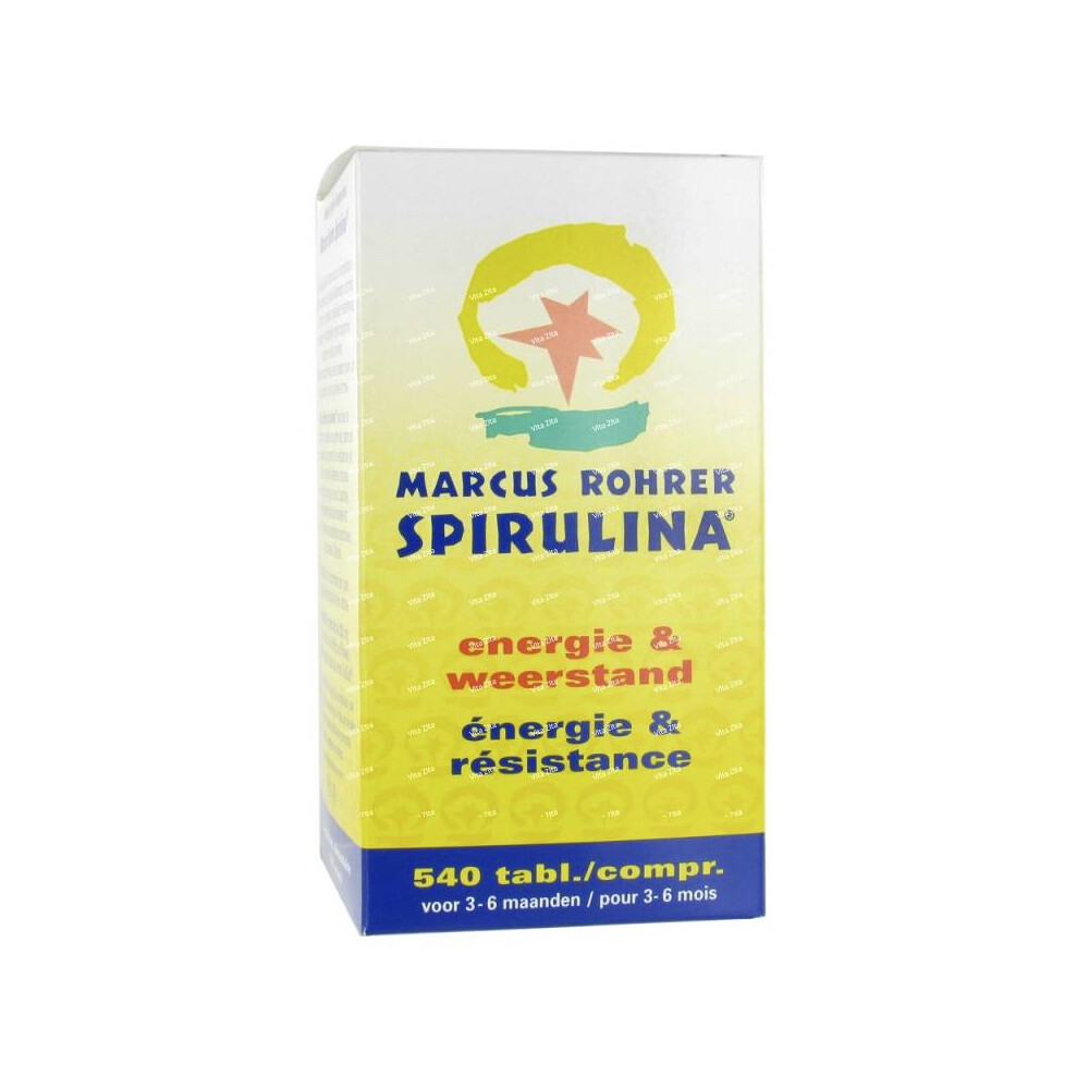 SPIRULINA MARCUS ROHRER - INTEGRATORE TONICO COADIUVANTE IN CASO DI STRESS