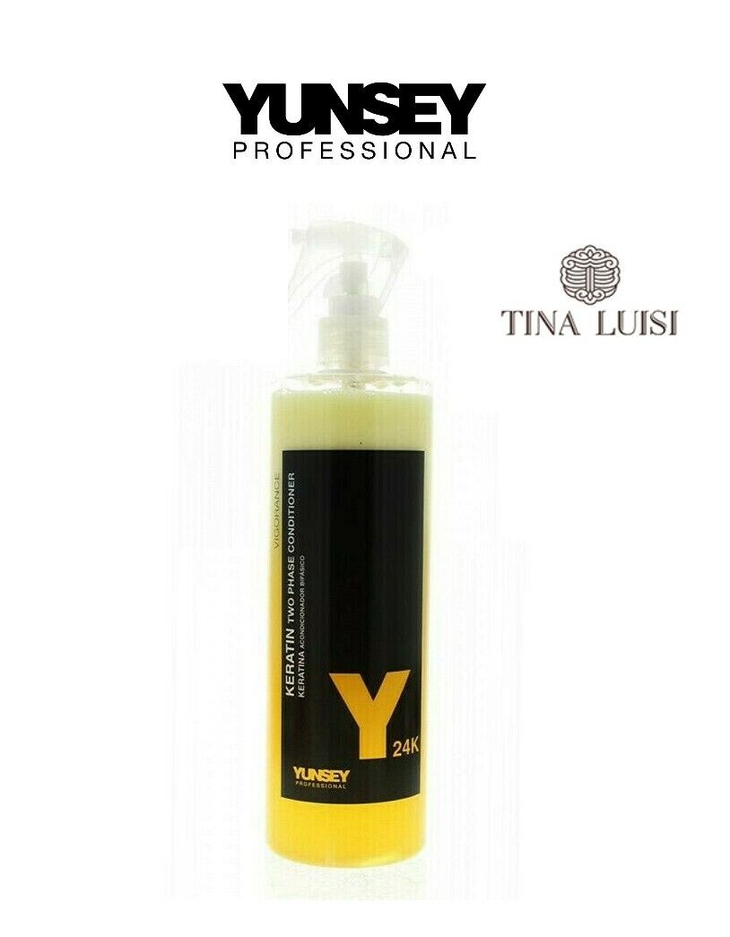 SPRAY CONDIZIONANTE BIFASICO kERATINA E ARGAN YUNSEY PROFESSIONAL 500ML