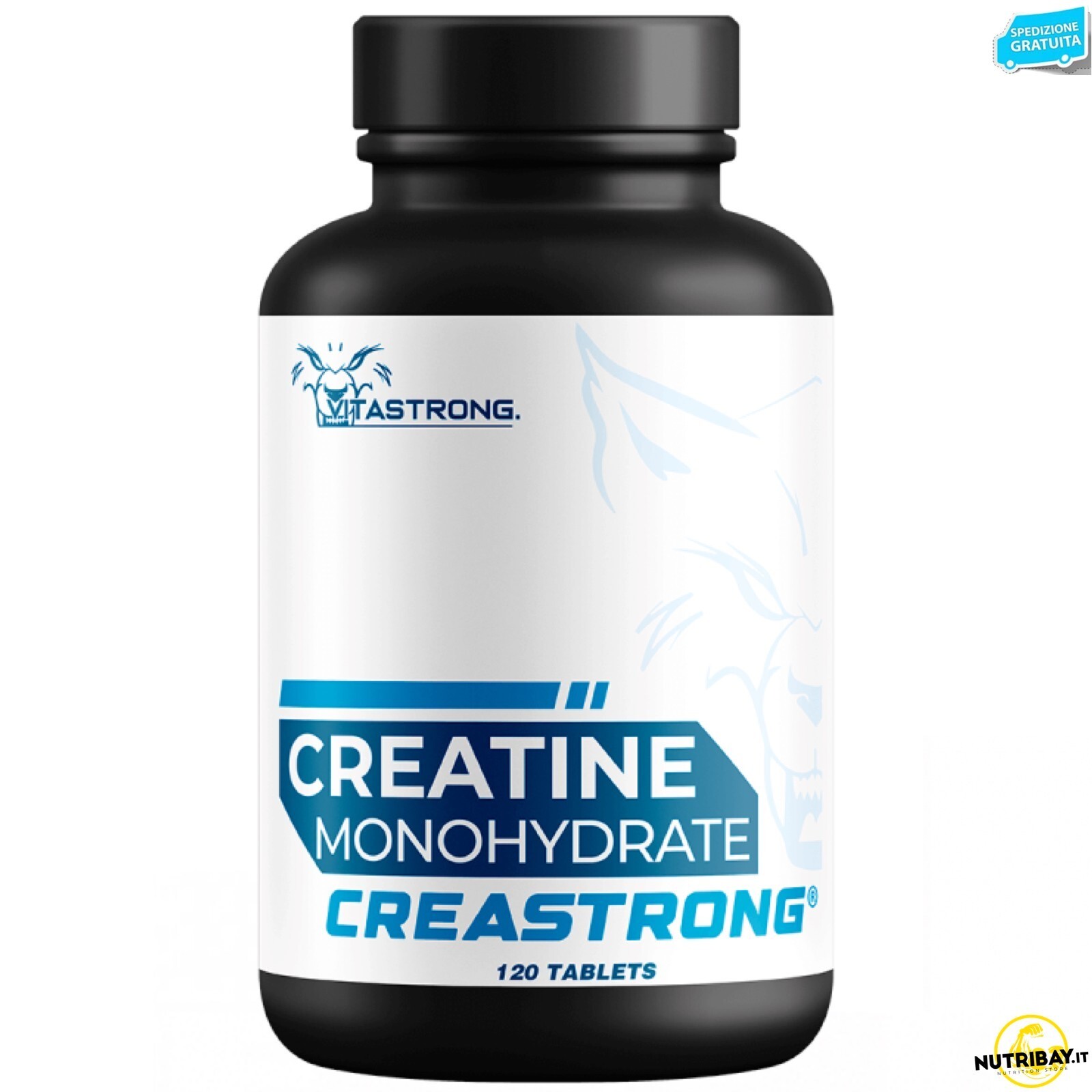 Vitastrong Creatine Monohydrate Creastrong - 120 cpr Creatina monoidrata