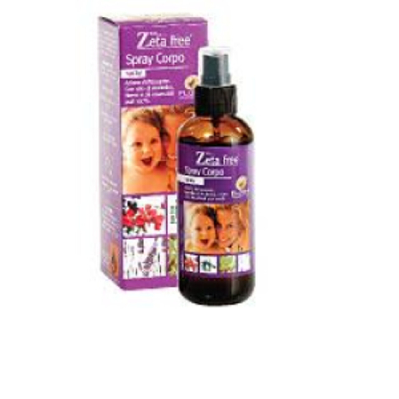Zeta Free Spray Corpo Aroma Efficace Bio Flora 100Ml
