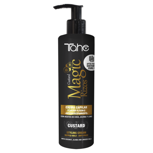 TAHE Magic Riccioli Custard Crema Capilar Flessibile Antiencrespamiento 300 ML