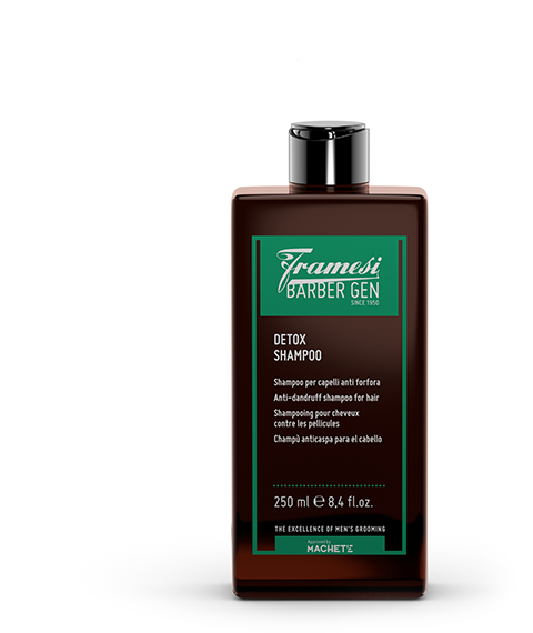 FRAMESI - BARBER GEN - DETOX SHAMPOO (250ml) Shampoo deforforante