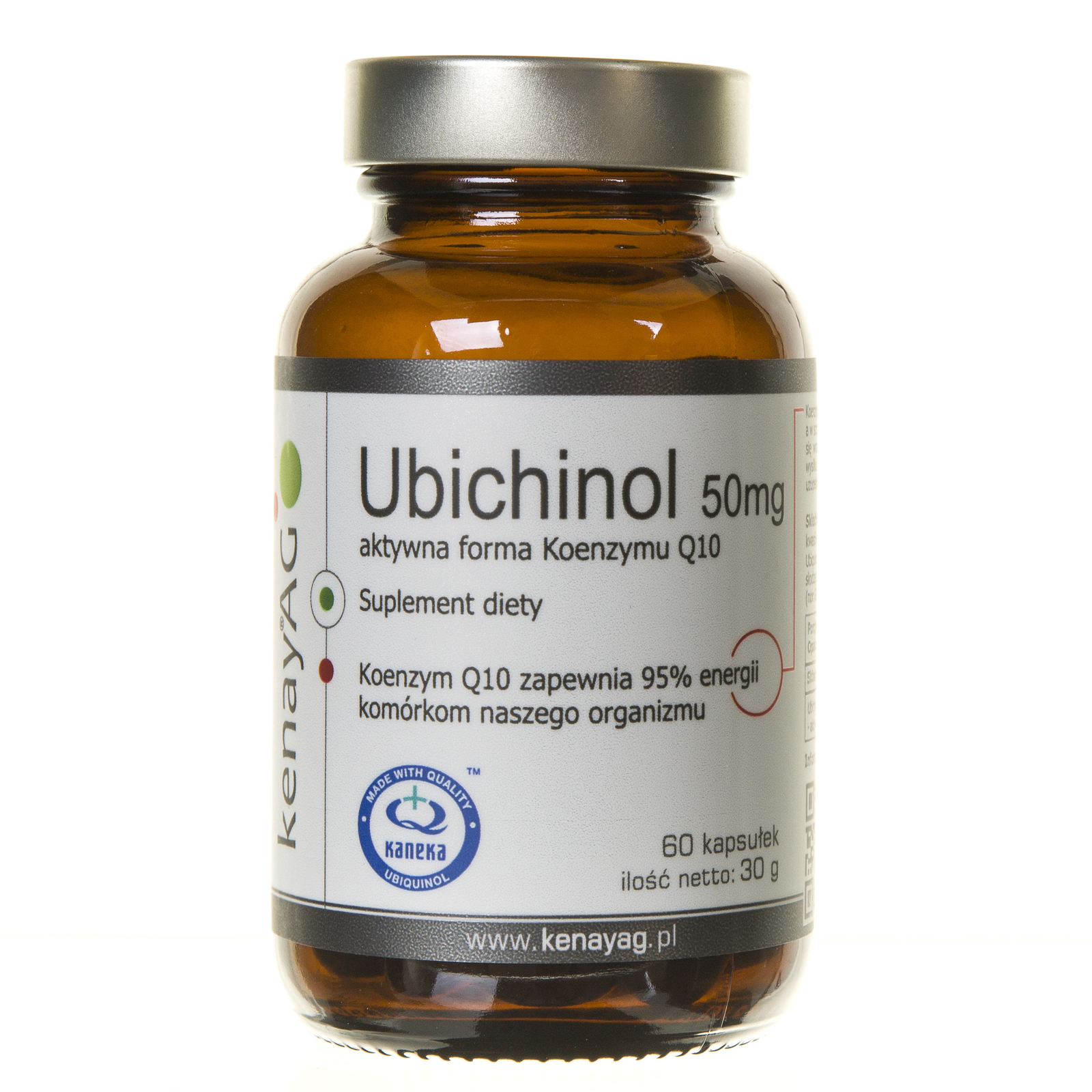 Kenay Ubiquinol 50 mg, 60 capsule