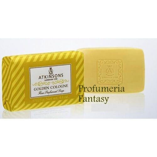 ATKINSONS GOLDEN COLOGNE SAPONE gr.125 Fl. Oz.4.4 FINE PERFUMED SOAP