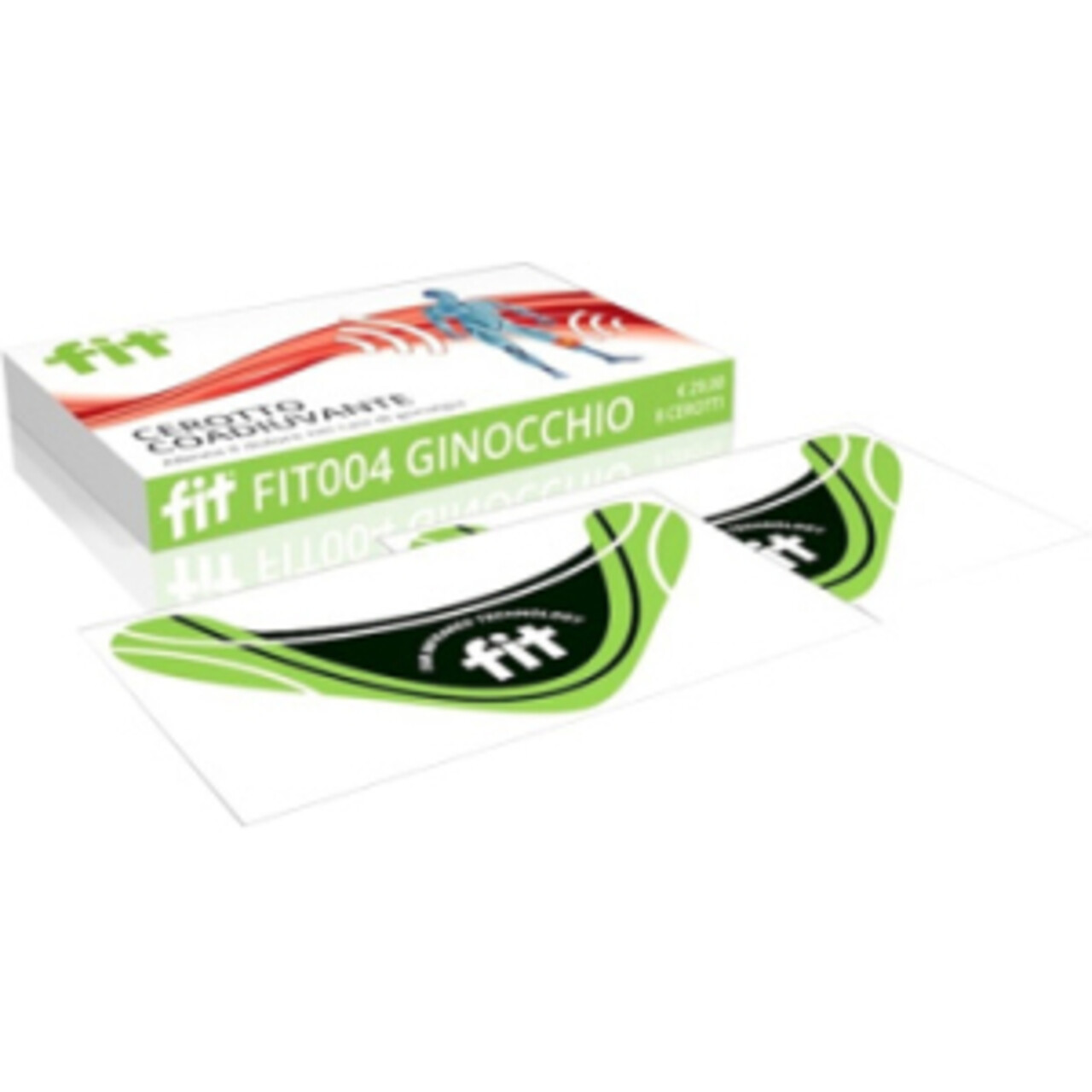 Cerotti Ginocchio Fit Therapy 8 Pezzi