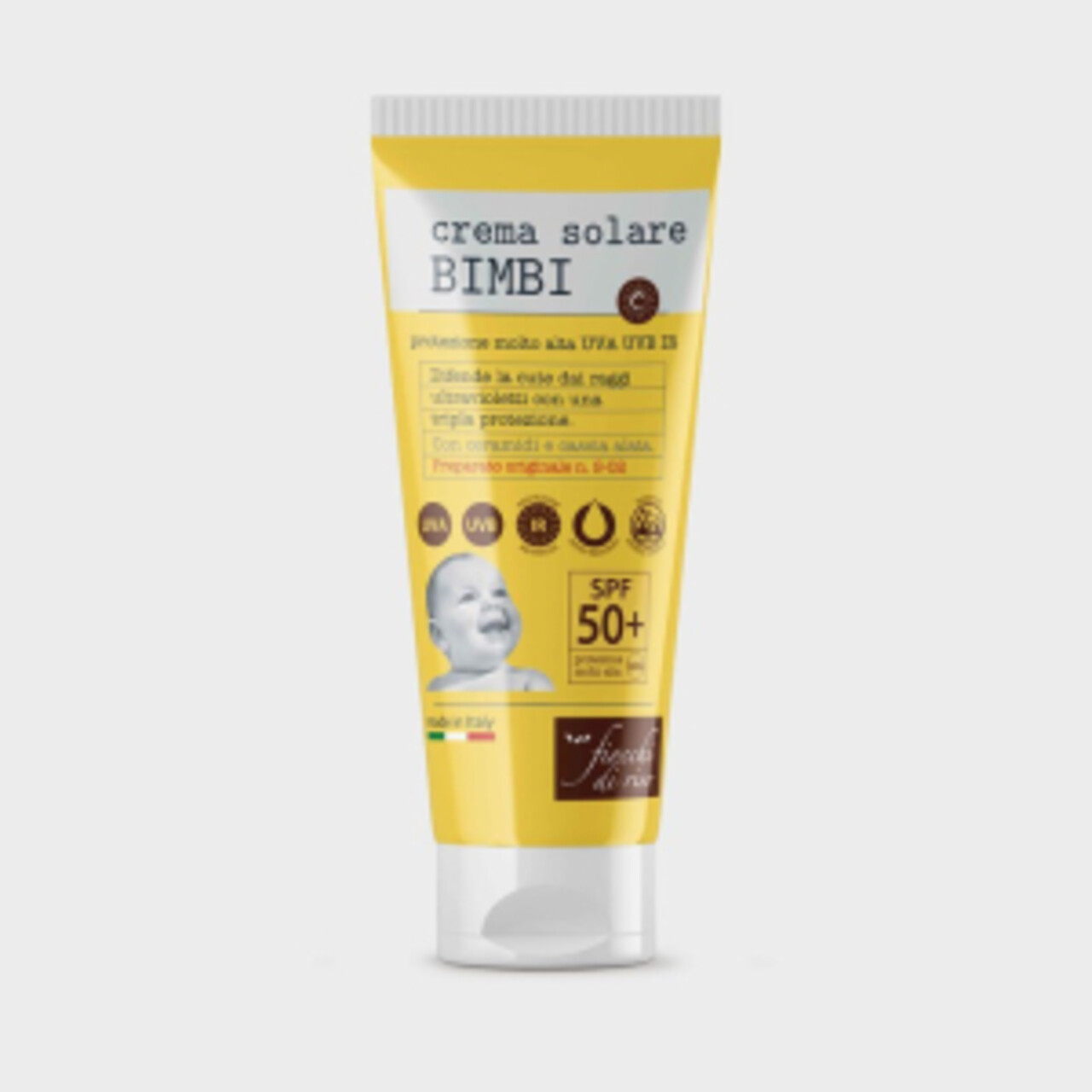 Crema Solare Bimbi Spf50+ Fiocchi Di Riso 100Ml