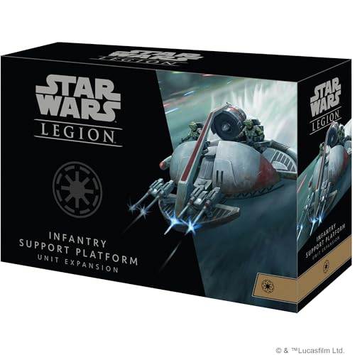 Atomic Mass Games , Star Wars Legion: Galactic Republic Expansions: Infantry Support Platform, Unit Expansion, Miniatures Game, Ages 14+, 2 Players, 9