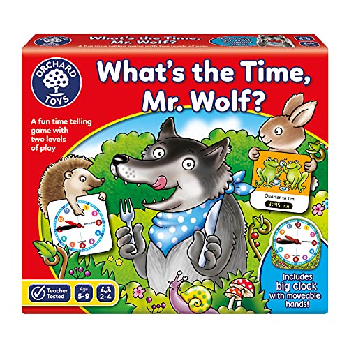 What'S The Time Mr Wolf? - Gioco Educativo Di Numeri E Conteggio Per Imparare L'Inglese Per Bambini Da 5 A 9 Anni (Edizione Multilingua)