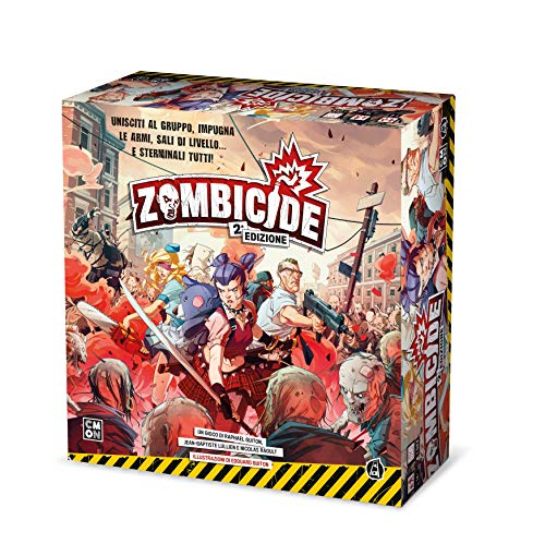 Asmodee, Zombicide, Seconda Edizione, Gioco Da Tavolo Collaborativo, 1-6 Giocatori, 14+ Anni, Edizione In Italiano