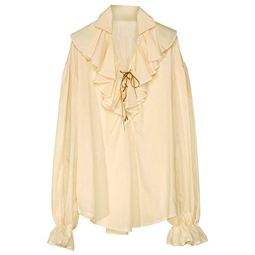 "Beige Pirate / Renaissance Shirt" - (M/L)