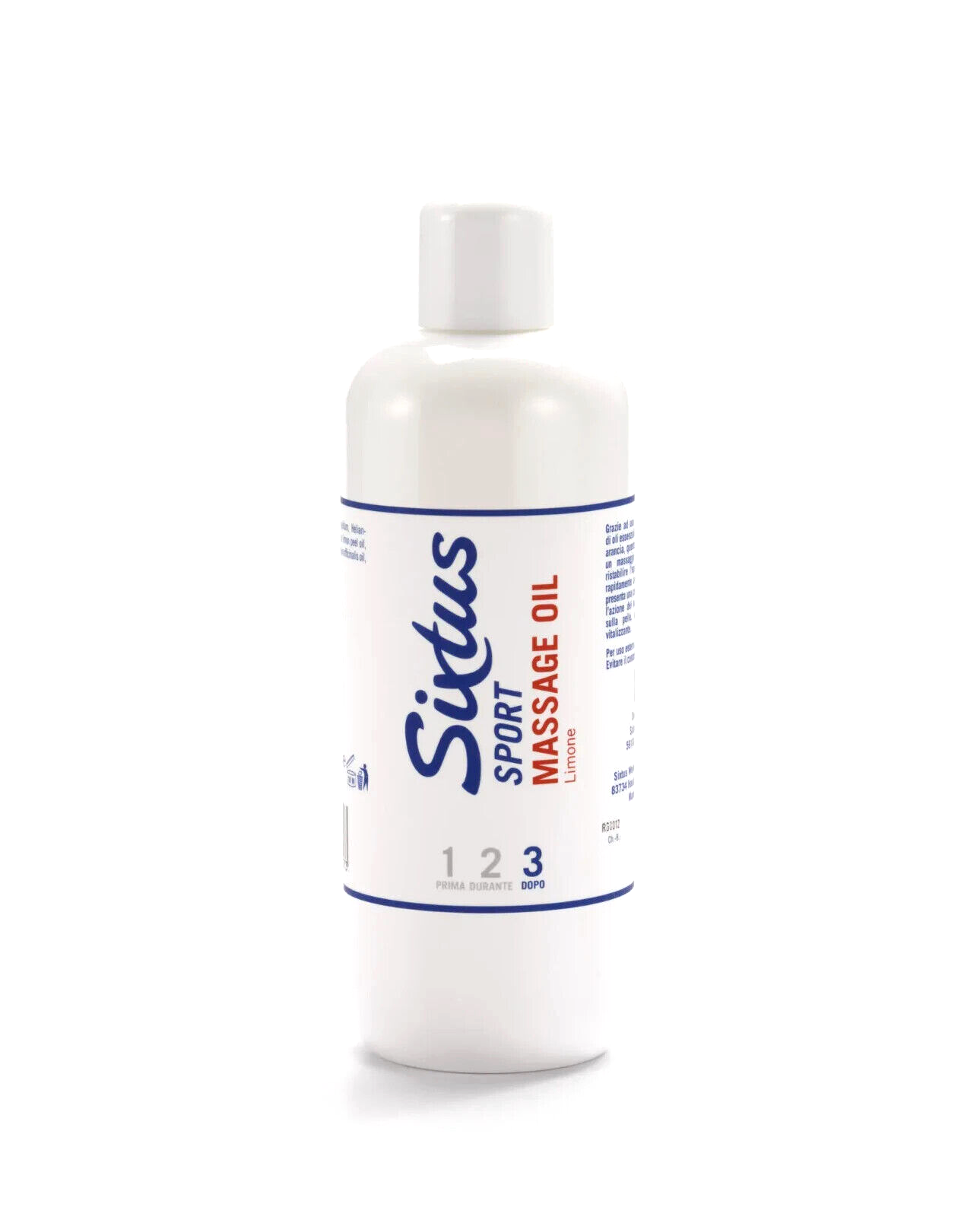SIXTUS Massage Oil Limone per massaggi rinfrescanti