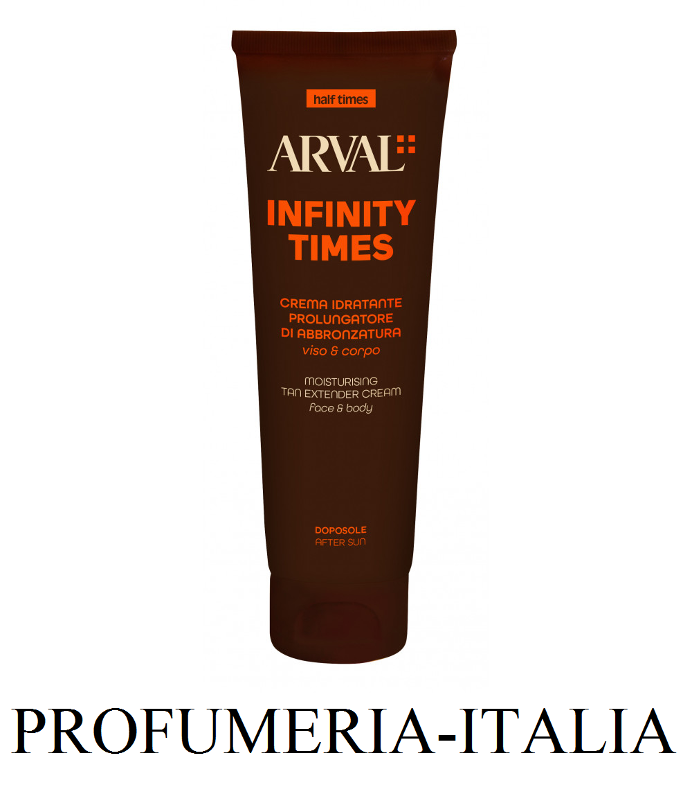ARVAL  INFINITY TIMES CREMA DOPOSOLE  150ML - PROLUNGATORE DI ABBRONZATURA -