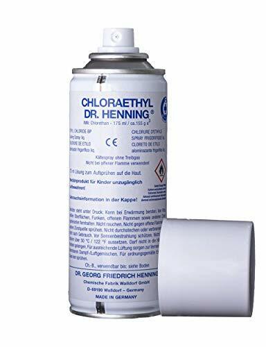 Chloraethyl, Dr. Henning, etil cloruro in bomboletta spray da 175 ml (o2B)