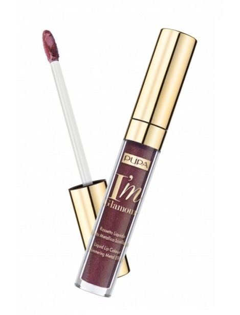 PUPA I'M GLAMOUR ROSSETTO LIQUIDO METALLICO N. 005 VIOLET BROWN