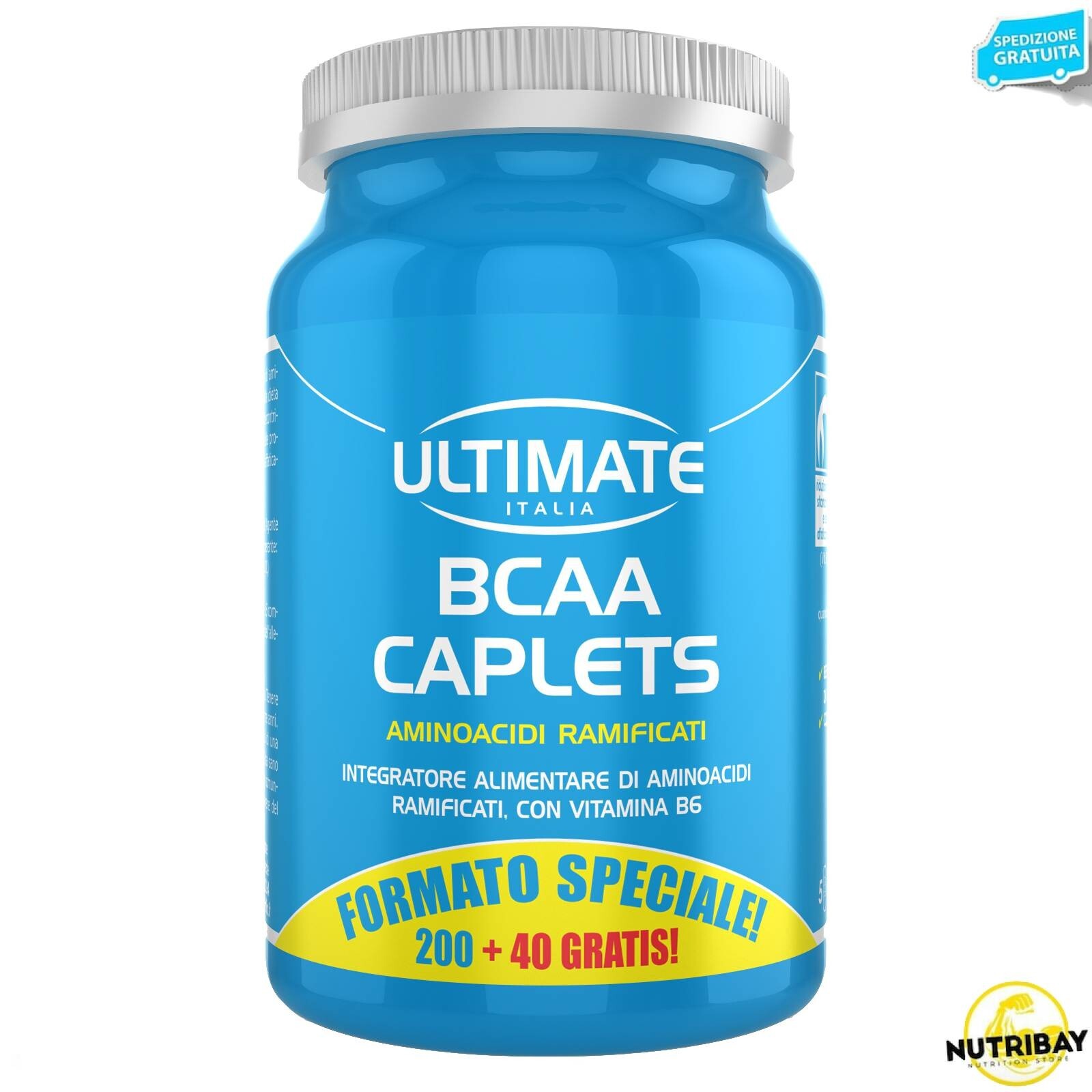 Ultimate Italia BCAA Caplets - 240 caps Bcaa capsule