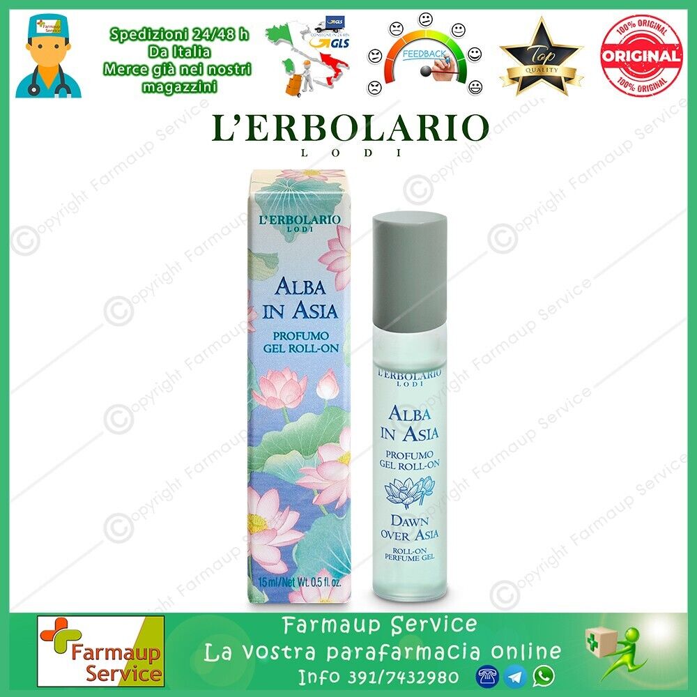 L' Erbolario Alba In Asia Profumo Gel Roll - On 15 ml