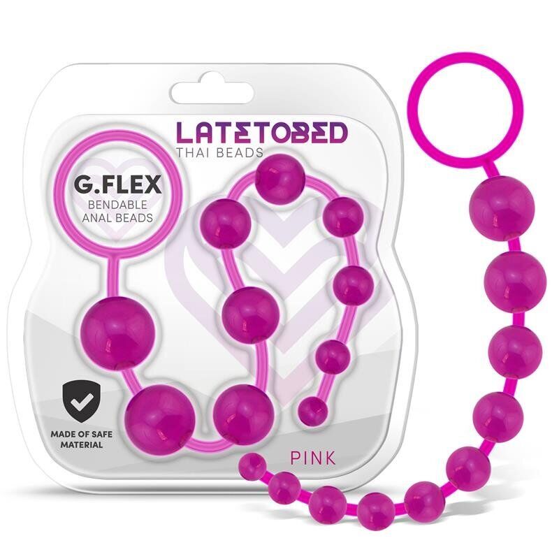 Catena Anale Progressiva Flessibile G.FLEX 30 x 2 cm Rosa