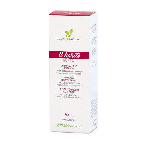 Karitè Crema Corpo Anti-Age Farmaderbe 200ml