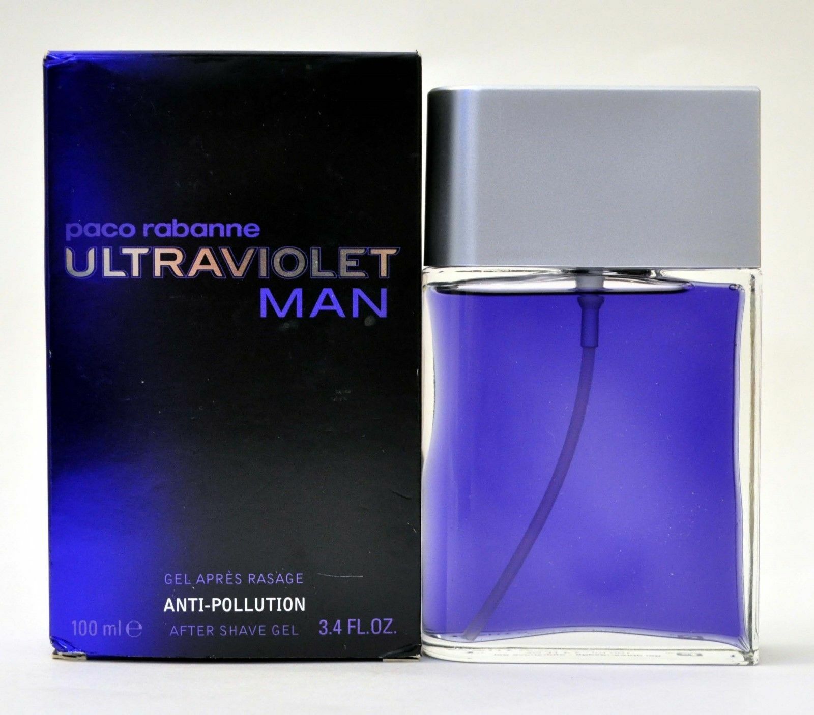 Paco Rabanne Ultraviolet Man Anti pollution Aftershave gel 100ml IT