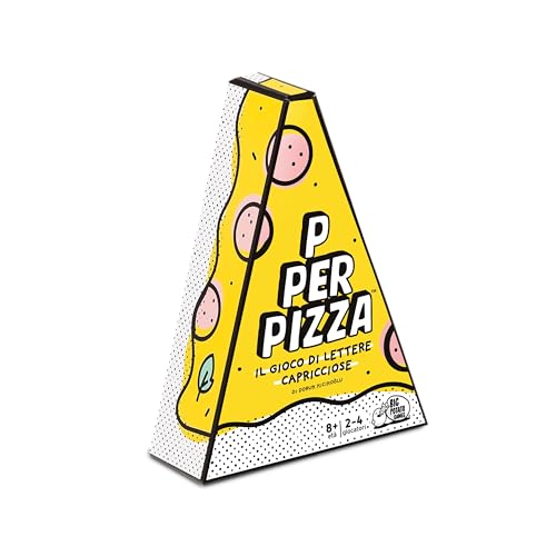 Asmodee - P Per Pizza - Gioco Da Tavolo, 2-4 Giocatori, 8+ Anni, Edizione In Italiano