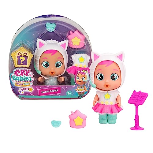 Cry Babies Magic Tears Talent Daisy - Mini Bambola Da Collezione Abito Personalizzato In Base Al Suo Talento - Regalo Ottimo Per Bambini E Bambini 3 A