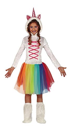 Fiestas Guirca Costume Unicorno Multicolore Bambina Ragazza