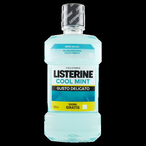 Listerine Colluttorio Coolmint Delicato 600ml