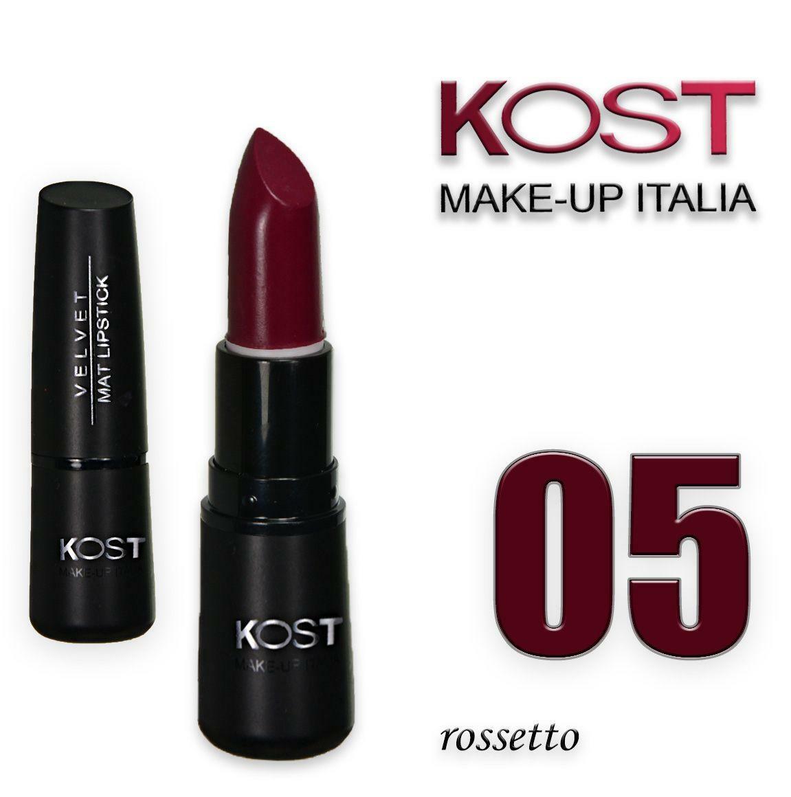 Rossetto Velvet Kost Made in Italy 05K.RV05